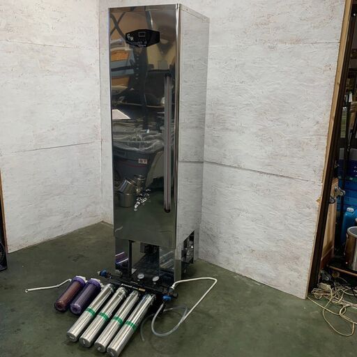 【Lee Waterprocssor Company】 縦型電気湯沸機 浄水フィルターセット 業務用 キッチン 厨房設備 タピオカ Y0060