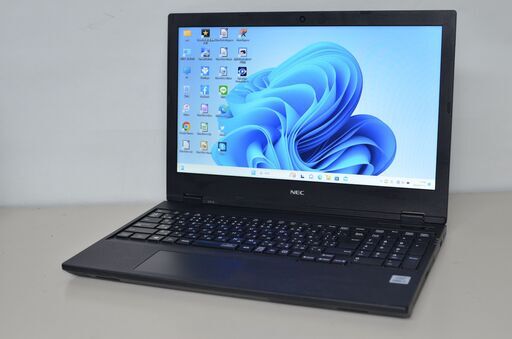中古ノートパソコン NEC VKH18X-9 Windows11+office 爆速SSD256GB+HDD500GB core i7-10610U/メモリ8GB/15.6インチ/WEBカメラ/DVDマルチ搭載