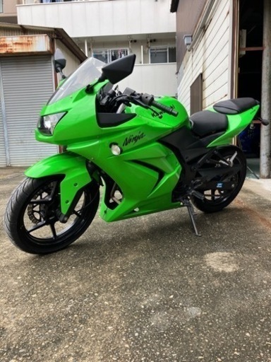 堺市堺区ニンジャ250R 緑　倉庫保管