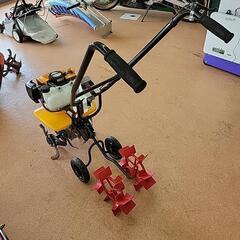 家庭菜園　ミニ耕うん機　