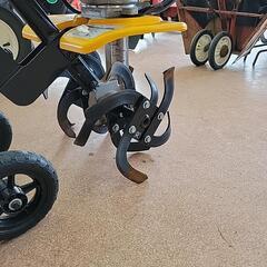 家庭菜園　ミニ耕うん機　