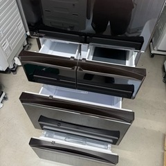MITSUBISHI 三菱⭐️冷蔵庫 ガラストップ タッチパネル 2020年製 MR