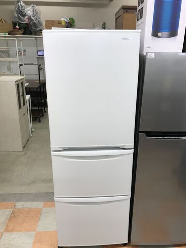 冷蔵庫 パナソニック NR-C342C-W 2021年製 W(幅)59×D(奥行き)63.3×H(高さ)168.7cm ※保証6ヶ月