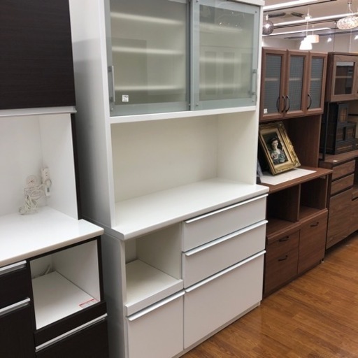 レンジボード　松田家具　ホワイト　49,500円