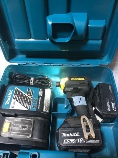 12番、マキタ18vインパクトドライバTD171D中古美品オリジナルハウジング