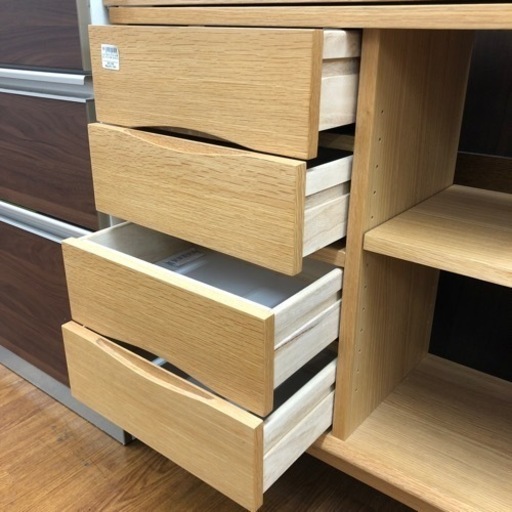 シェルフ UNICO 2×3段 引出し付 33,000円