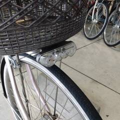 【完売御礼】【大人用】整備済 ブリヂストン 超軽量26型ギアなし カルーサ 中古自転車 婦人車 ピンク色 <自転車のオオムラ 静岡店>