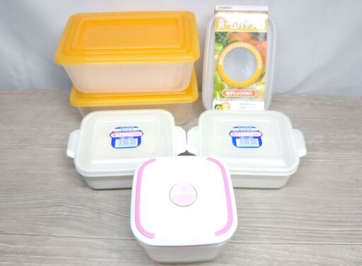 【まとめ売り②】タッパー サイズ色々 まとめ売り 詳細へ