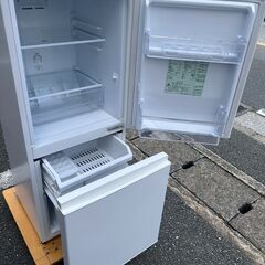 冷蔵庫 アクア AQR-E13J 2022年 126L キッチン家電 れいぞうこ【安心の3ヶ月保証★送料に設置込】💳自社配送時🌟代引き可💳※現金、クレジット、スマホ決済対応※