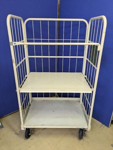 業務用カゴ台車 chunichi 耐荷量500kg コンテナ台車
