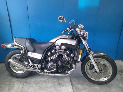 YAMAHA V-MAX グレー 車検残7/9月  名変で乗れます 半額配送キャンペーン 現状渡し諸経費￥0- 横浜 P-Yard YAMAHA V-MAX グレー 車検残7/9月 名変で乗れます 半額配送