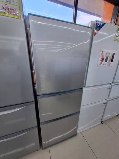 TOSHIBA/東芝/330L冷蔵庫/2019年製/GR-M33S/野菜室82L/No.1864