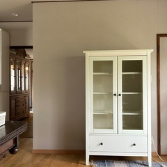 美品 ニトリ ホワイトキャビネット