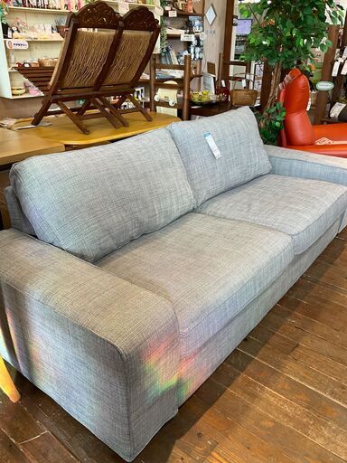 IKEA　シーヴィク　3Pソファ　洗えるフルカバー　分解搬入可