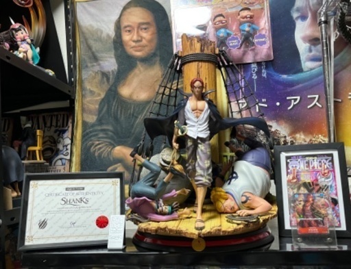 ツメアート　シャンクス　スタチュー