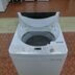 ID193383　6K洗濯機　シャープ　2021年製　ES-GE6E-T　※打痕キズあり　