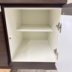 ゲリラセール！表示価格より2,000円引き！】 18721 NITORI 2枚ガラス扉 