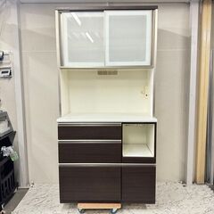 ゲリラセール！表示価格より2,000円引き！】 18721 NITORI 2枚ガラス扉 