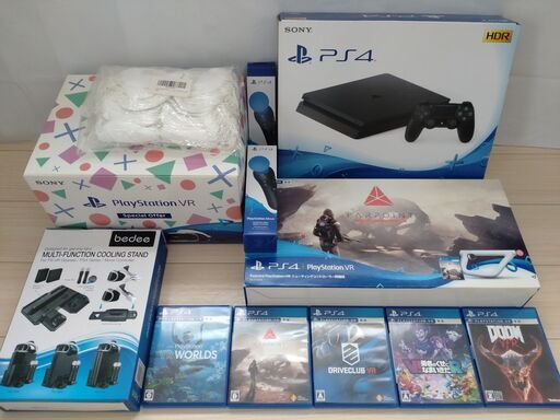 PS4　CUH-2200A　PS VR　コントローラ　専用ソフト　おまけ　セット