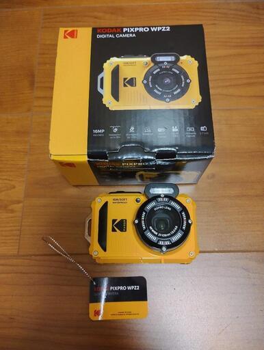 【東京発送料着払い】KODAKコダック防水カメラ PIXPRO WPX2　ほぼ新品