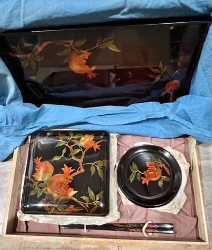 漆器　八雲塗