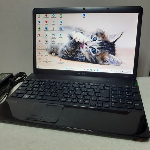 【お取引中です】【15インチで見やすく作業が楽】【新品キーボード】core i5　8GB　SSD　カメラ　Microsoft Office2021　Wi-Fi　Bluetooth　テンキー　Windows11　SONY　VAIO