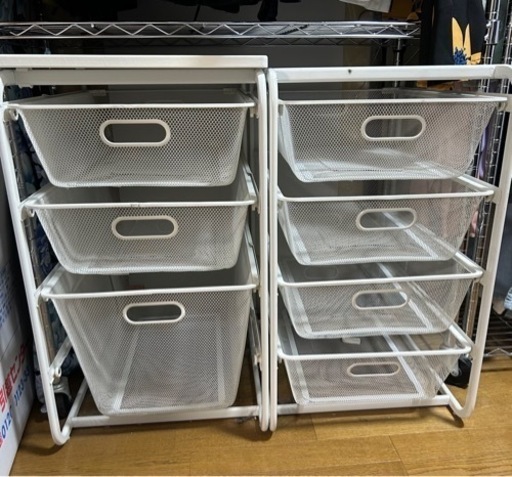 IKEA うれし アルゴート4段ラック(2台) IKEA うれし アルゴート4段ラック(2台)