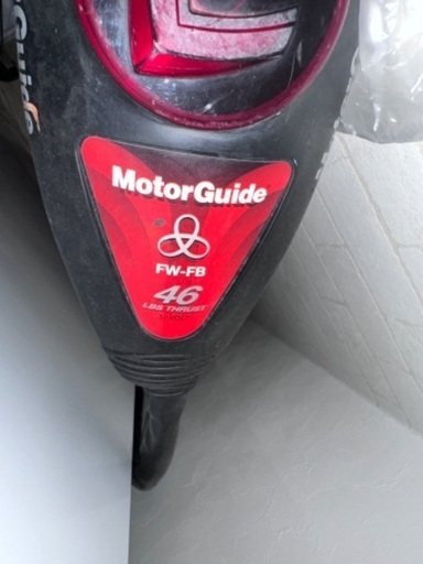 フットコン魚探セット エレキ/ボート/バスフィッシング/MotorGuide fw