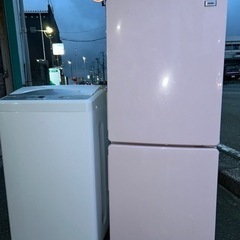 福岡市配送設置無料　高年式冷蔵庫、 洗濯機セット 福岡市配送設置無料 高年式148L冷蔵庫、洗濯機セット