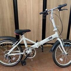 定価4万　新品未使用品　ミムゴ　折り畳み自転車　ノーパンクタイヤ　6段ギア