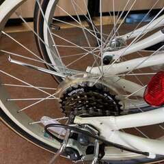 定価4万　新品未使用品　ミムゴ　折り畳み自転車　ノーパンクタイヤ　6段ギア