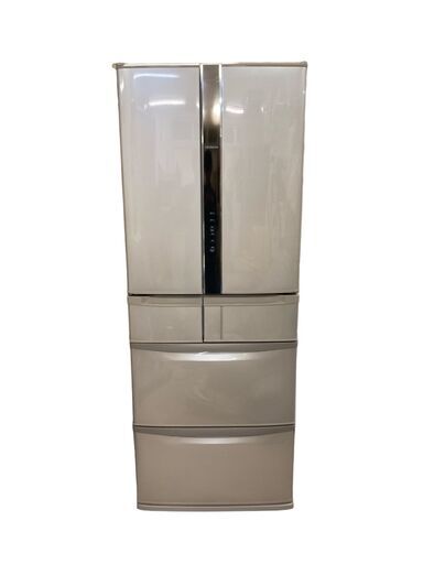 日立 6ドア 冷凍冷蔵庫 475L フレンチドア 自動製氷有り 真空チルド R-F480E  2015年製 引き取り限定 神奈川県横須賀市