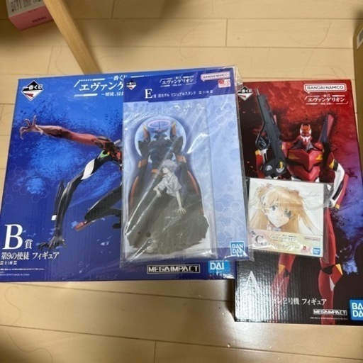 一番くじ エヴァンゲリオン～使徒、浸食！～　A賞  B賞　E賞　G賞