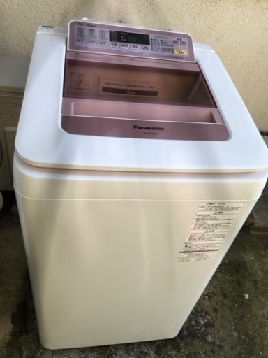 Panasonic.7kg洗濯機.8000円,2015年