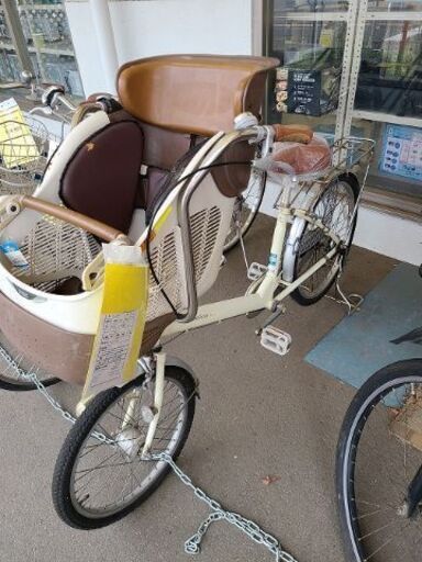 ☆店頭にて試乗可☆ J7226 子供乗せ自転車 マルキン delicia duo 22