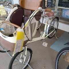 リサイクルショップどりーむ鹿大前店　No1391 子供乗せ自転車　マルキン工業　DELICIA　4歳くらいまで　体重１５ｋｇ以下　ギア内装三段切替　オートライト付き　状態良好♪ リサイクルショップどりーむ鹿大前店 No1391 子供乗せ自転車 マルキン