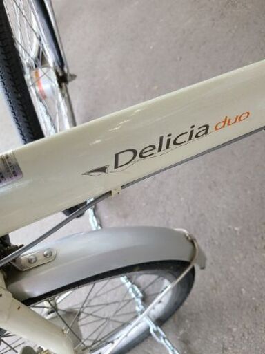 ☆店頭にて試乗可☆ J7226 子供乗せ自転車 マルキン delicia duo 22 