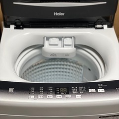 送料・設置込み可　洗濯機　5.5kg Haier 2023年