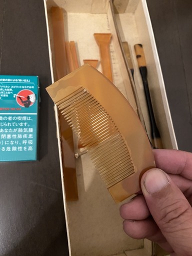 大正5年アンティーク　鼈甲の櫛、簪　値下げ