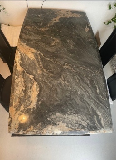 決まりました】大理石のダイニングテーブル - その他 