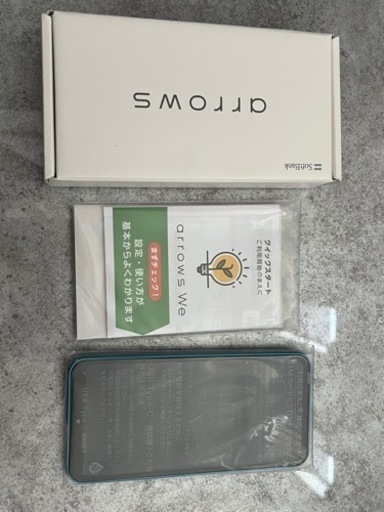 新品未使用　arrows We 64GB  ターコイズ