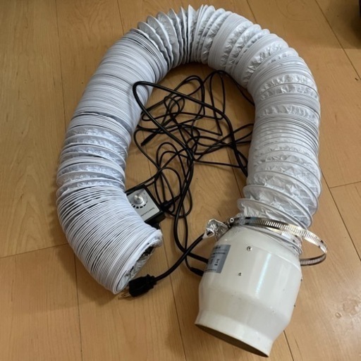 HON\u0026GUAN ダクトファン 100MM 強力 無段階調速可能 - その他