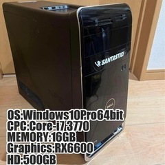 RX6600搭載・低電力ゲーミングPC