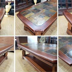 ｇ25 美品　葉山ガーデン取り扱い　ストーントップ　センターテーブル g25 美品 葉山ガーデン取り扱い ストーントップ センターテーブル