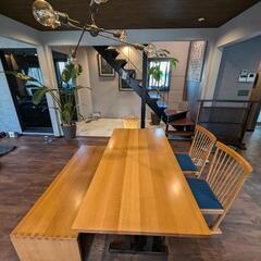 柏木工 ４〜５人がけ ダイニングセット