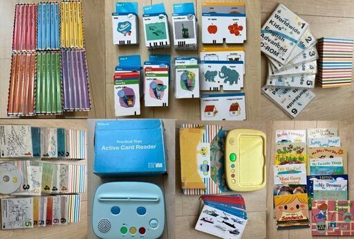 ベネッセ英語教材　ワールドワイドキッズ一式　DVD、CD、絵本、電子教材