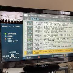 パナソニックビエラ32V型テレビ録画機能付き TH-L32R2B