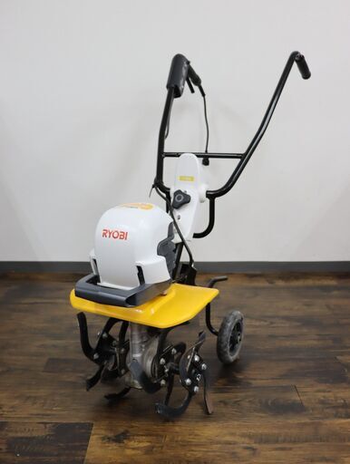 ≪J1399ジ限≫通電/回転OK RYOBI/リョービ 京セラ 耕運機 電気カルチベータ ACV-1500 歩行用/電気式 小型 家庭菜園 園芸/農業 現状品