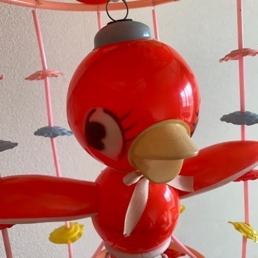 昭和レトロ　メリー　おもちゃ ベビー 赤ちゃん インテリア レトロ　昭和当時物　 昭和レトロ 昭和30年代 電動式 回転 メリー ゴーランド 純正共箱付き 当時物 昭和レトロ メリー おもちゃ ベビー 赤ちゃん インテリア レトロ 昭和