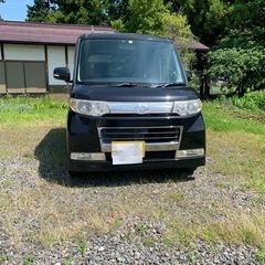 【値下げ】タントカスタム4WDターボ　車検R7.3.30 すぐ乗...